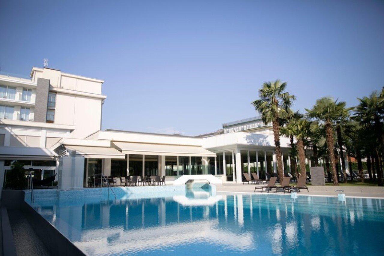Hotel Terme Venezia Abano Terme Esterno foto